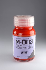 MGM 魔技研 MODO 摩多製漆 硝基系 正紅 18m